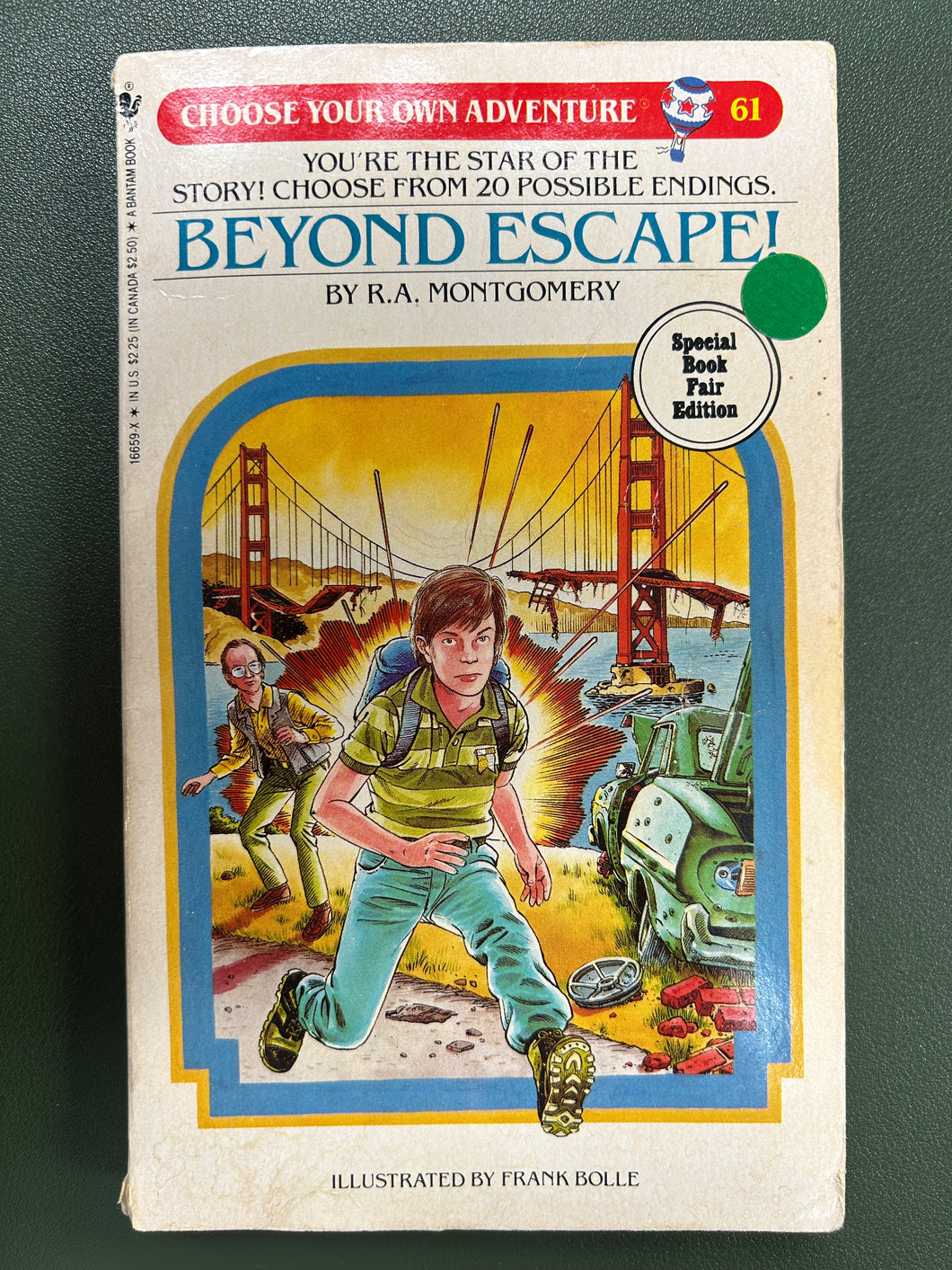 Beyond Escape (Choose Your Own Adventure #61)