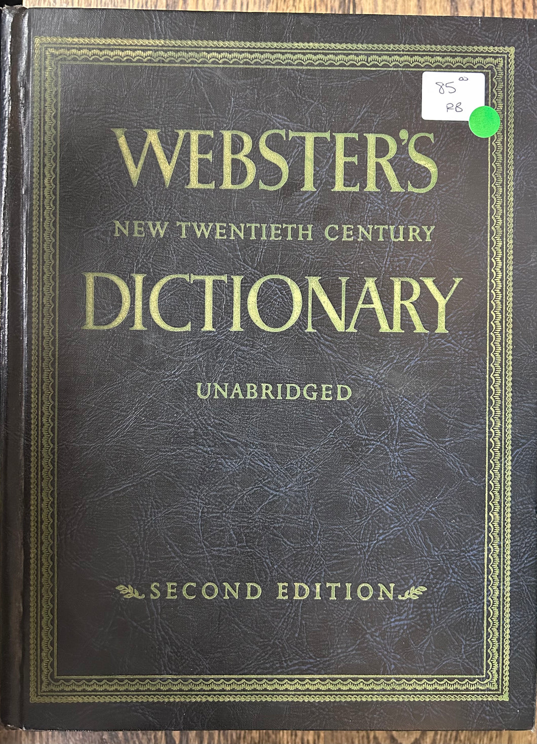 Webster's New Twentieth Century Dictionary