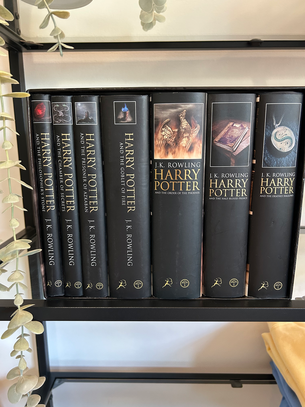 Harry Potter Box Set, Books 1 - 7: Bloomsbury UK Adult Edition Box Set