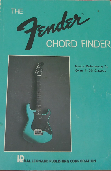 THE FENDER CHORD FINDER BOOK