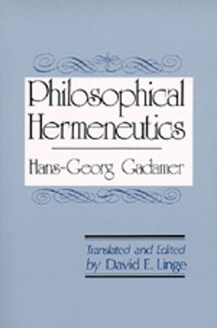 Philosophical Hermeneutics