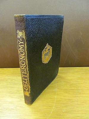 Temple Bible (Old Testament): The Fifth Book of Moses called Deuteronomy
