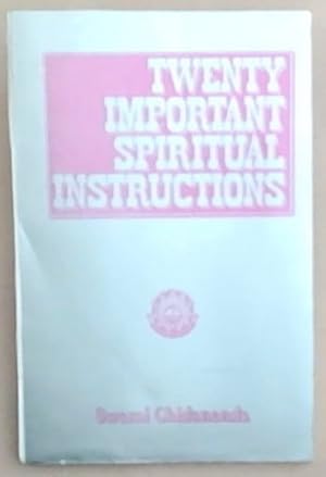 Twenty Important Spiritual Instructions