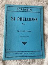 Scriabin: 24 Preludes Opus 11 for Piano