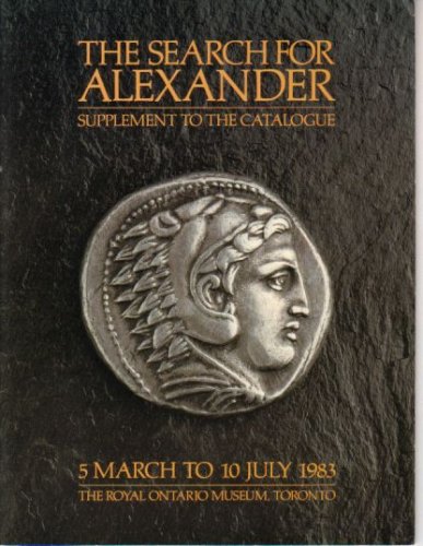 The Search for Alexander Suppliment to the Catalogue 1983
