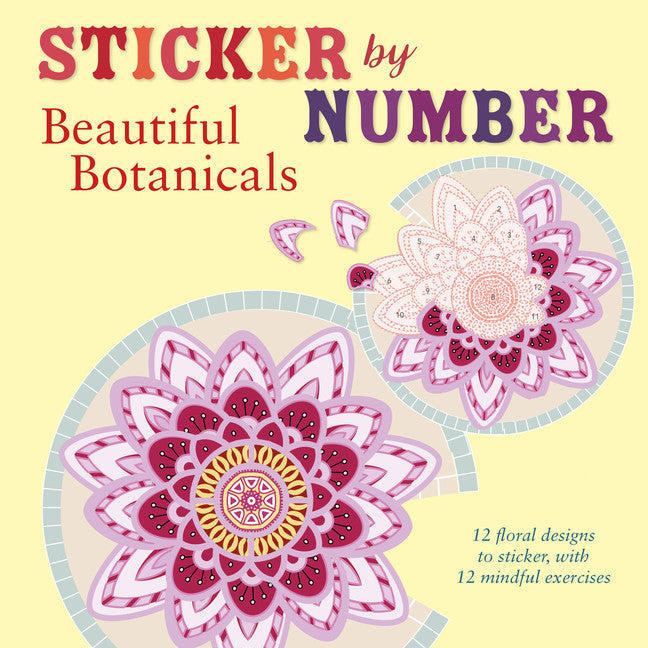 Sticker by Number: Beautiful Botanicals