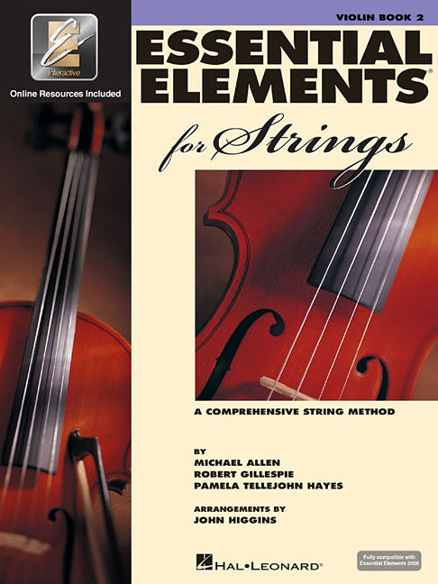 Essential Elements for Strings - Book 2 with EEi: Violin (Book/Media Online)