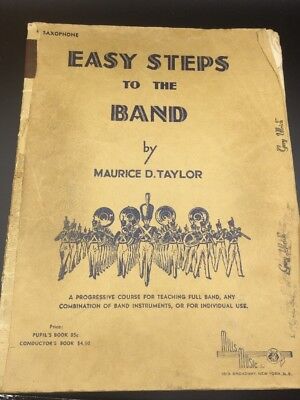 Easy Steps to the Band: Saxophone